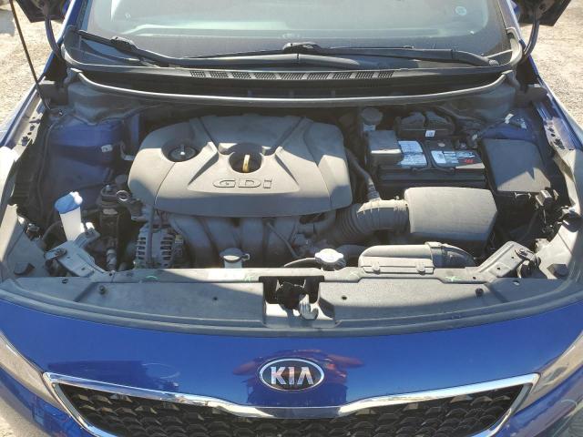 3KPFL4A87HE093079 - 2017 KIA FORTE EX ლურჯი ფოტო 11