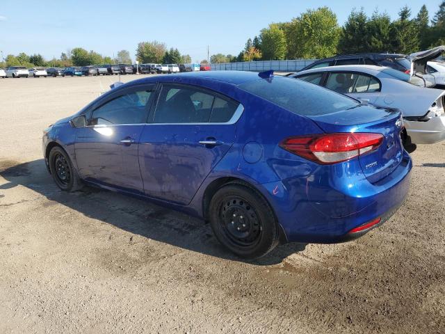 3KPFL4A87HE093079 - 2017 KIA FORTE EX ლურჯი ფოტო 2
