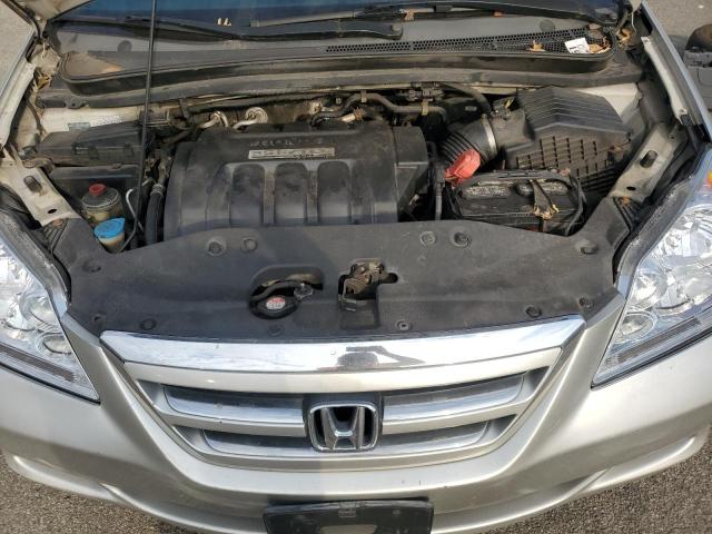 5FNRL38757B424562 - 2007 HONDA ODYSSEY EXL SILVER photo 12