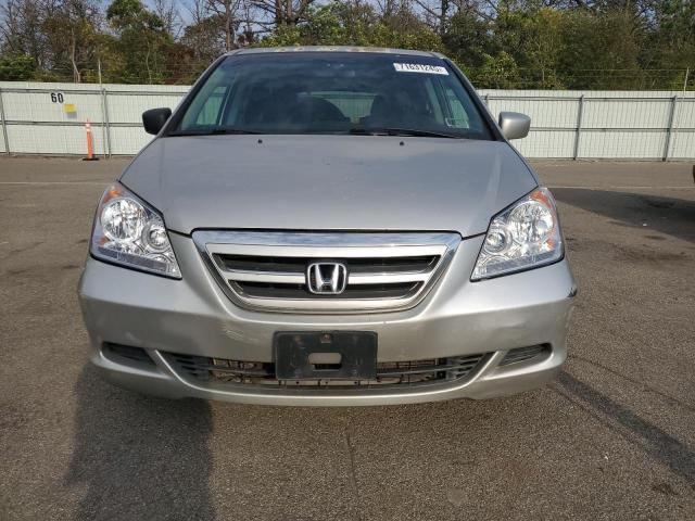 5FNRL38757B424562 - 2007 HONDA ODYSSEY EXL SILVER photo 5