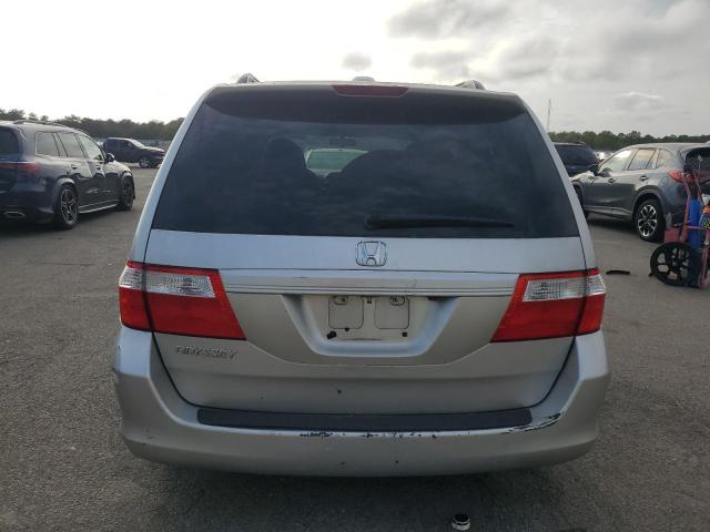 5FNRL38757B424562 - 2007 HONDA ODYSSEY EXL SILVER photo 6