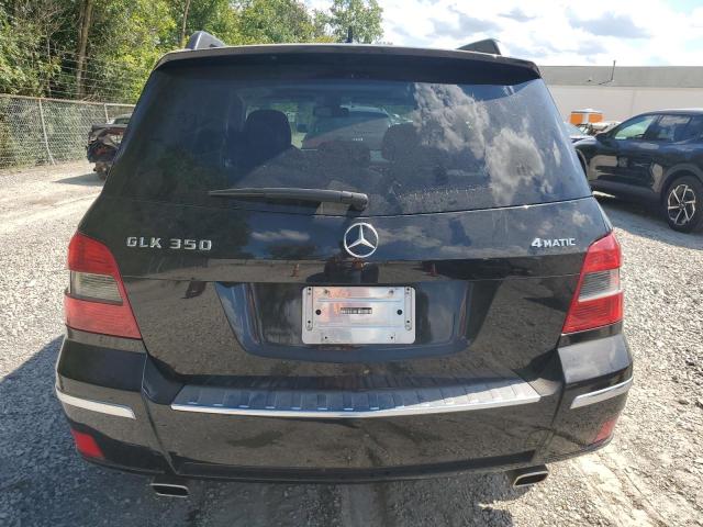WDCGG8HBXAF319882 - 2010 MERCEDES-BENZ GLK 350 4MATIC BLACK photo 6