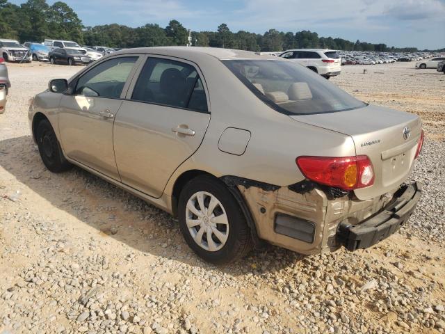 1NXBU4EE6AZ339912 - 2010 TOYOTA COROLLA BASE Dorado foto 2