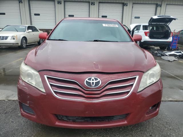 4T4BF3EKXBR142744 - 2011 TOYOTA CAMRY BASE წითელი ფოტო 5