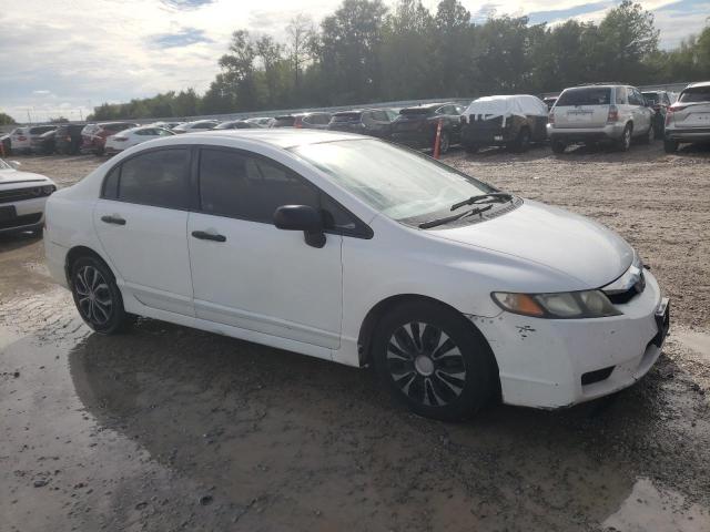 2HGFA16379H327052 - 2009 HONDA CIVIC VP WHITE photo 4