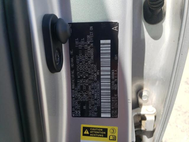 5TDZK3EH3CS068831 - 2012 TOYOTA HIGHLANDER BASE Gümüş foto 13