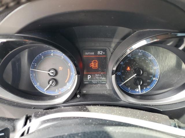 5YFBURHE3FP211435 - 2015 TOYOTA COROLLA L BLUE photo 9