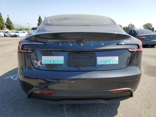 5YJ3E1EA6RF741600 - 2024 TESLA MODEL 3 GRAY photo 6