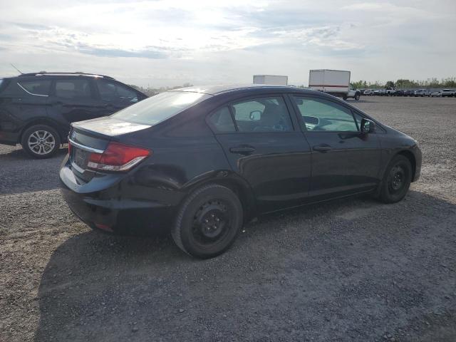 2HGFB2F41DH013711 - 2013 HONDA CIVIC LX 黑色 照片 3