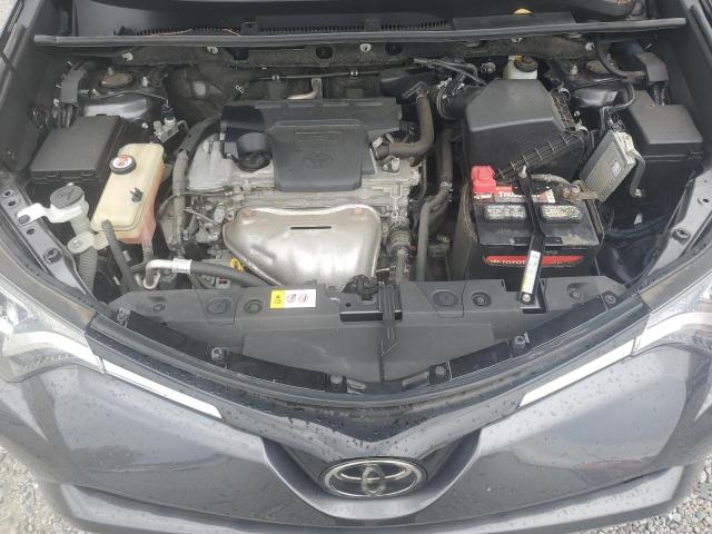 JTMRFREVXHJ149245 - 2017 TOYOTA RAV4 XLE GRAY photo 11