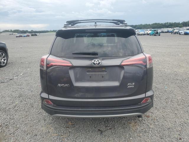 JTMRFREVXHJ149245 - 2017 TOYOTA RAV4 XLE GRAY photo 6