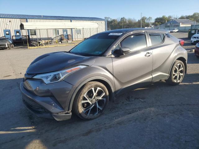 NMTKHMBX6JR044102 - 2018 TOYOTA C-HR XLE GRAY photo 1