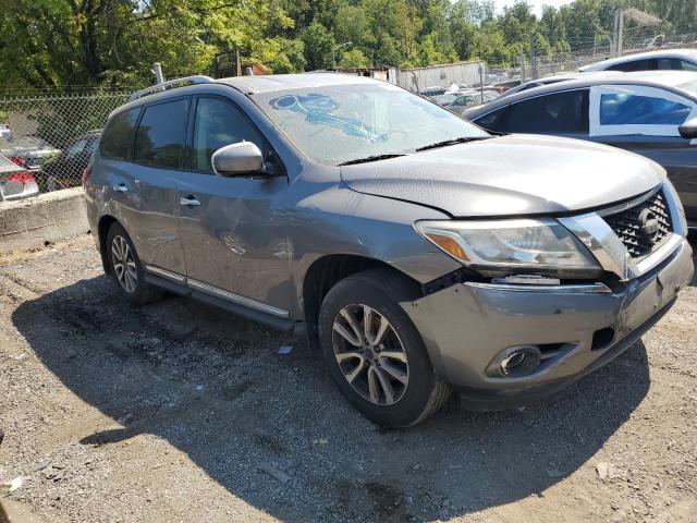 5N1AR2MM1FC676107 - 2015 NISSAN PATHFINDER S ნაცრისფერი ფოტო 4