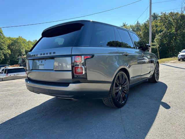 SALGS2SV7KA546572 - 2019 LAND ROVER RANGE ROVE HSE SILVER photo 3