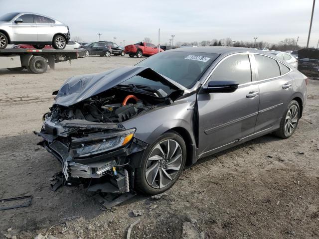 19XZE4F97KE027762 - 2019 HONDA INSIGHT TOURING GRAY photo 1