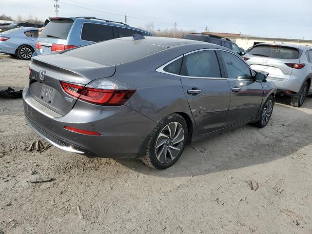 19XZE4F97KE027762 - 2019 HONDA INSIGHT TOURING GRAY photo 3