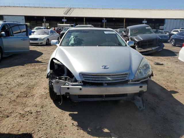 JTHBA30G740019380 - 2004 LEXUS ES 330 SILVER photo 5