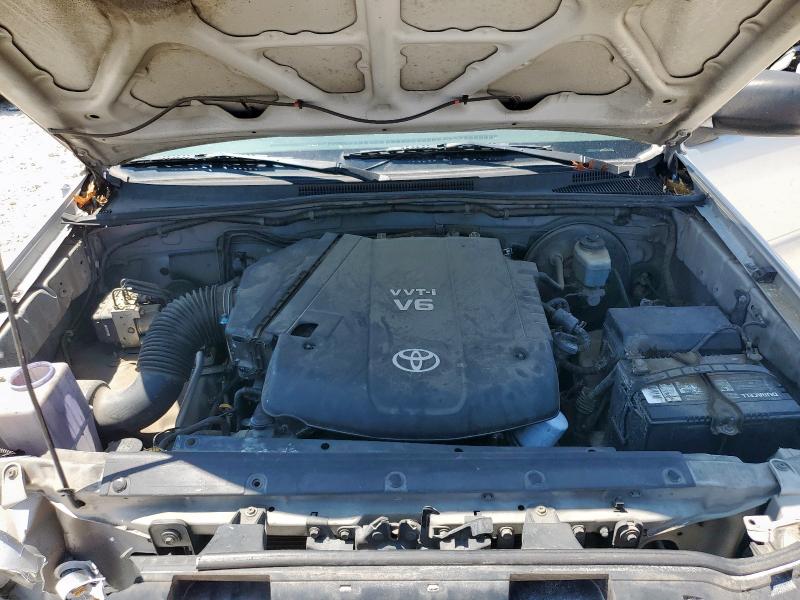 5TEJU62N07Z426656 - 2007 TOYOTA TACOMA DOUBLE CAB PRERUNNER SILVER photo 11