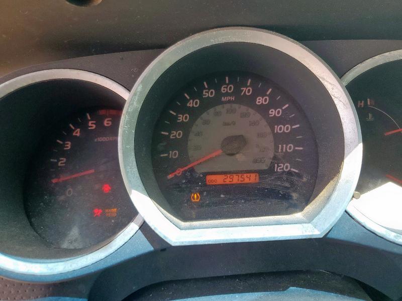 5TEJU62N07Z426656 - 2007 TOYOTA TACOMA DOUBLE CAB PRERUNNER SILVER photo 9