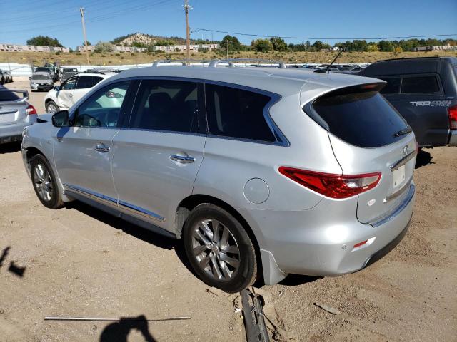 5N1AL0MM4FC543704 - 2015 INFINITI QX60 SILVER photo 2