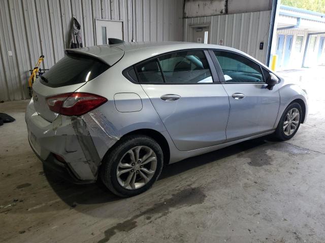 3G1BC6SM0KS540522 - 2019 CHEVROLET CRUZE LS ვერცხლისფერი ფოტო 3