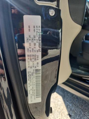 2C4RC1BG6FR565513 - 2015 CHRYSLER TOWN & COU TOURING أسود صورة 14