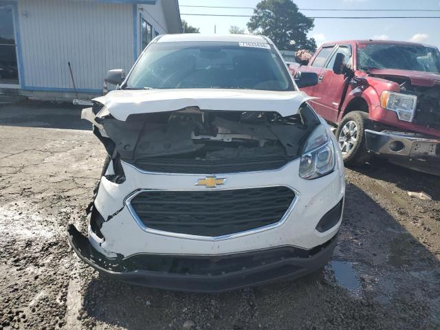 1GNALBEK0GZ102672 - 2016 CHEVROLET EQUINOX LS WHITE photo 5