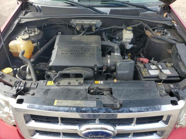 1FMCU03GX9KA18562 - 2009 FORD ESCAPE XLT Kırmızı fotoğraf 12