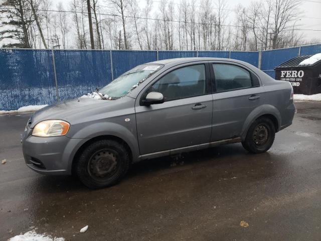 KL1TD556X7B116291 - 2007 CHEVROLET AVEO BASE GRAY photo 1