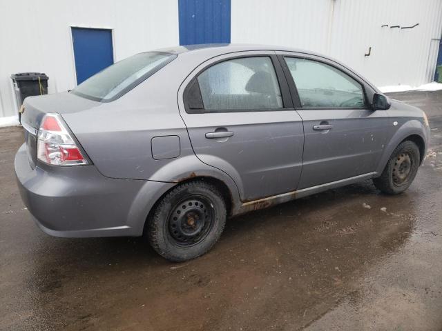 KL1TD556X7B116291 - 2007 CHEVROLET AVEO BASE GRAY photo 3