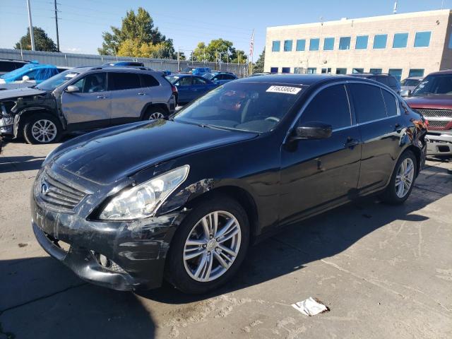 JN1CV6AR4BM411267 - 2011 INFINITI G37 BLACK photo 1