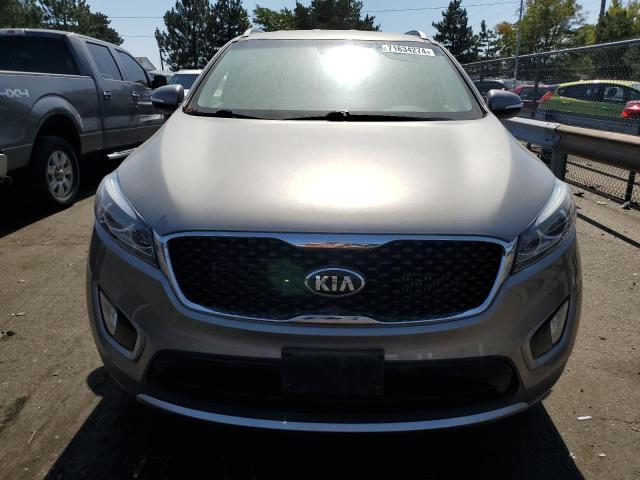 5XYPH4A15GG029424 - 2016 KIA SORENTO EX GRAY photo 5