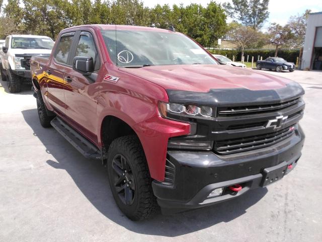 1GCPYFED2KZ114487 - 2019 CHEVROLET SILVERADO K1500 LT TRAIL BOSS BURGUNDY photo 1