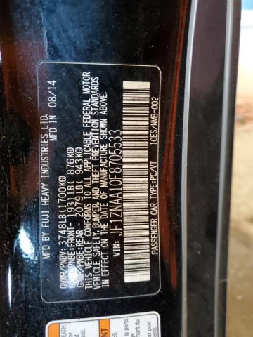 JF1ZNAA10F8705533 - 2015 TOYOTA SCION FR-S 黑色 照片 13