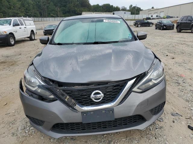 3N1AB7AP4HY278083 - 2017 NISSAN SENTRA S GRAY photo 5