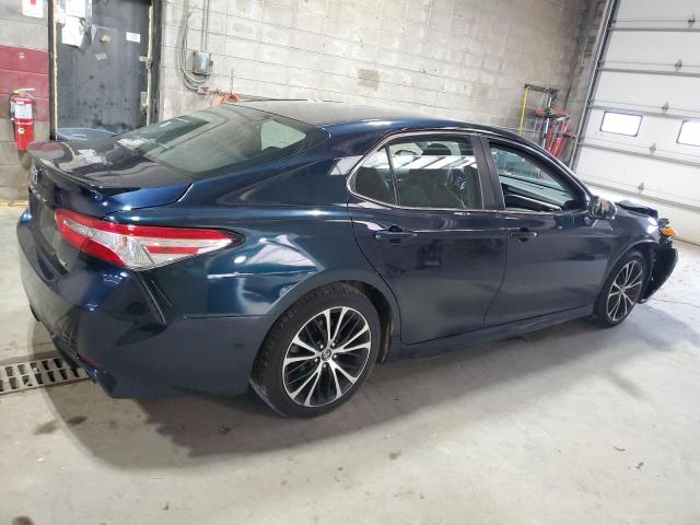 4T1B11HK5JU560958 - 2018 TOYOTA CAMRY L BLUE photo 3