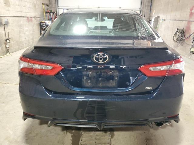 4T1B11HK5JU560958 - 2018 TOYOTA CAMRY L BLUE photo 6