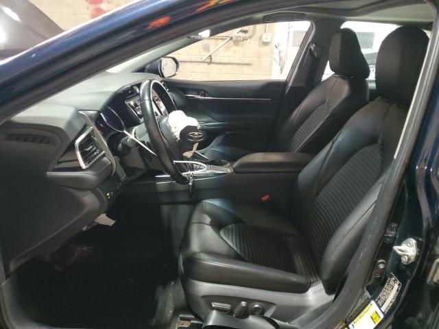 4T1B11HK5JU560958 - 2018 TOYOTA CAMRY L BLUE photo 7