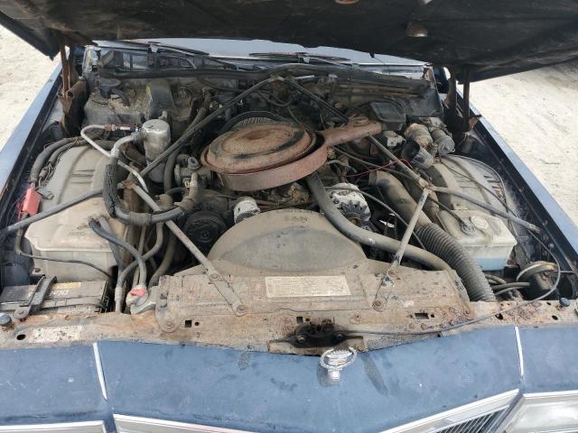 1G6DW5472LR719564 - 1990 CADILLAC BROUGHAM BLUE photo 11