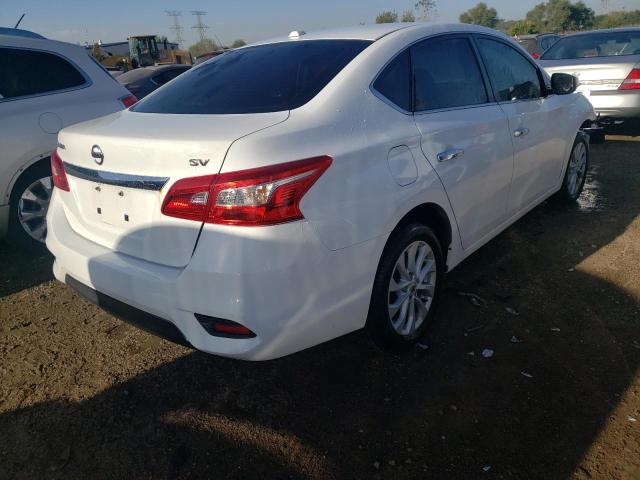 3N1AB7AP5KY284272 - 2019 NISSAN SENTRA S WHITE photo 3