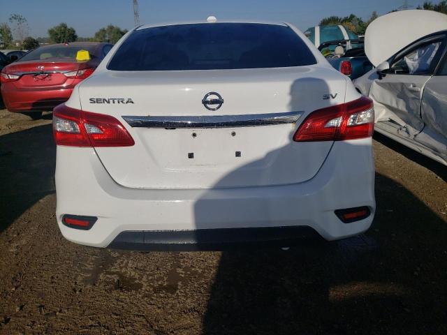 3N1AB7AP5KY284272 - 2019 NISSAN SENTRA S WHITE photo 6