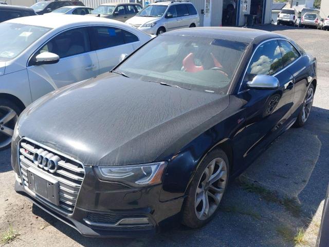 WAUCGAFR8DA015377 - 2013 AUDI S5 PREMIUM PLUS Սև լուսանկար 2