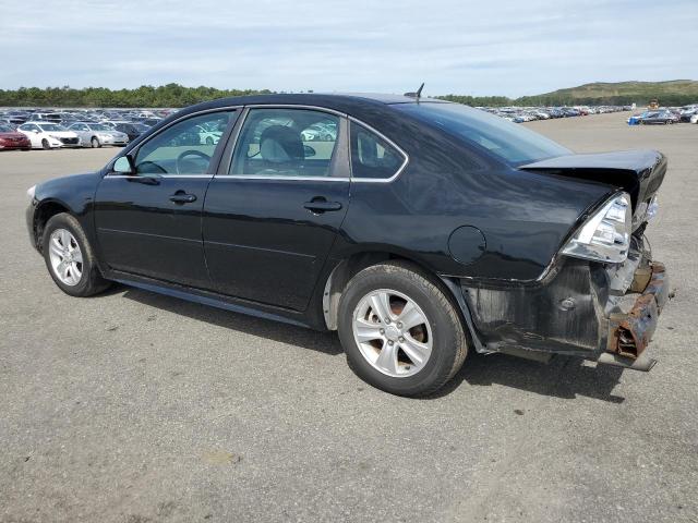 2G1WA5E38D1114015 - 2013 CHEVROLET IMPALA LS BLACK photo 2
