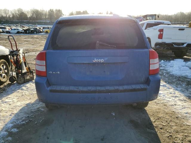 1J8FF47W47D199169 - 2007 JEEP COMPASS BLUE photo 6