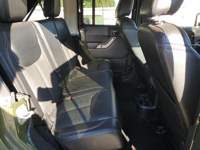 1C4BJWEG6GL228186 - 2016 JEEP WRANGLER U SAHARA GREEN photo 10