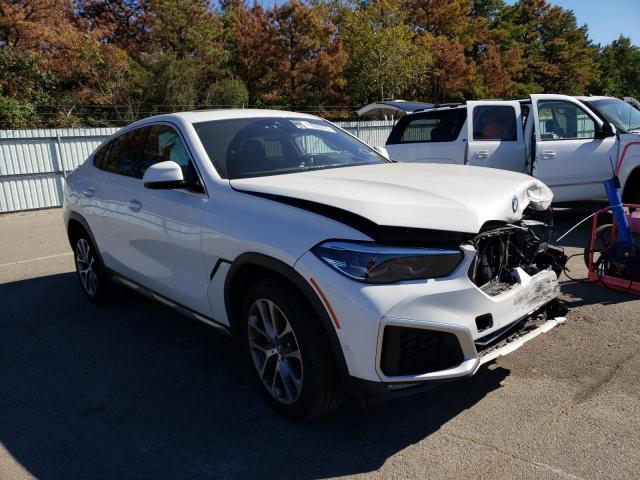5UXCY6C05M9G07079 - 2021 BMW X6 XDRIVE40I WHITE photo 4