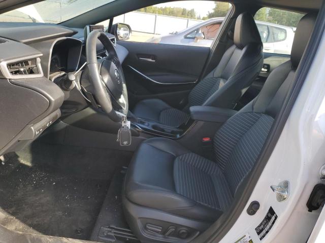 5YFB4MBE5NP101853 - 2022 TOYOTA COROLLA SE WHITE photo 7