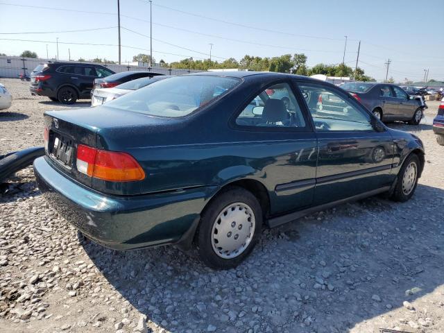 1HGEJ6127VL133612 - 1997 HONDA CIVIC DX GREEN photo 3