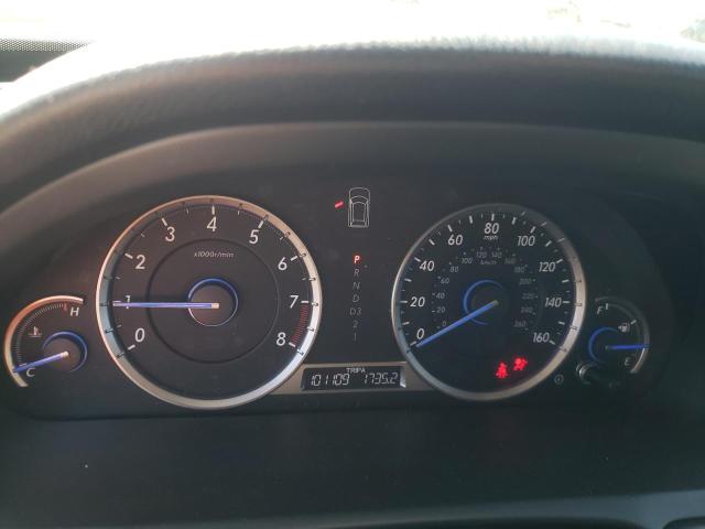 5J6TF3H56DL002539 - 2013 HONDA CROSSTOUR EXL ვერცხლისფერი ფოტო 9