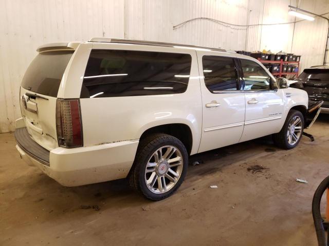 1GYS4JEFXER218475 - 2014 CADILLAC ESCALADE ESV PREMIUM WHITE photo 3